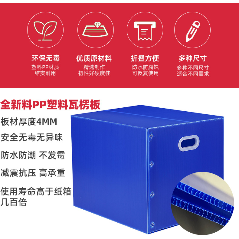 Foldable Plastic Logistics Bin