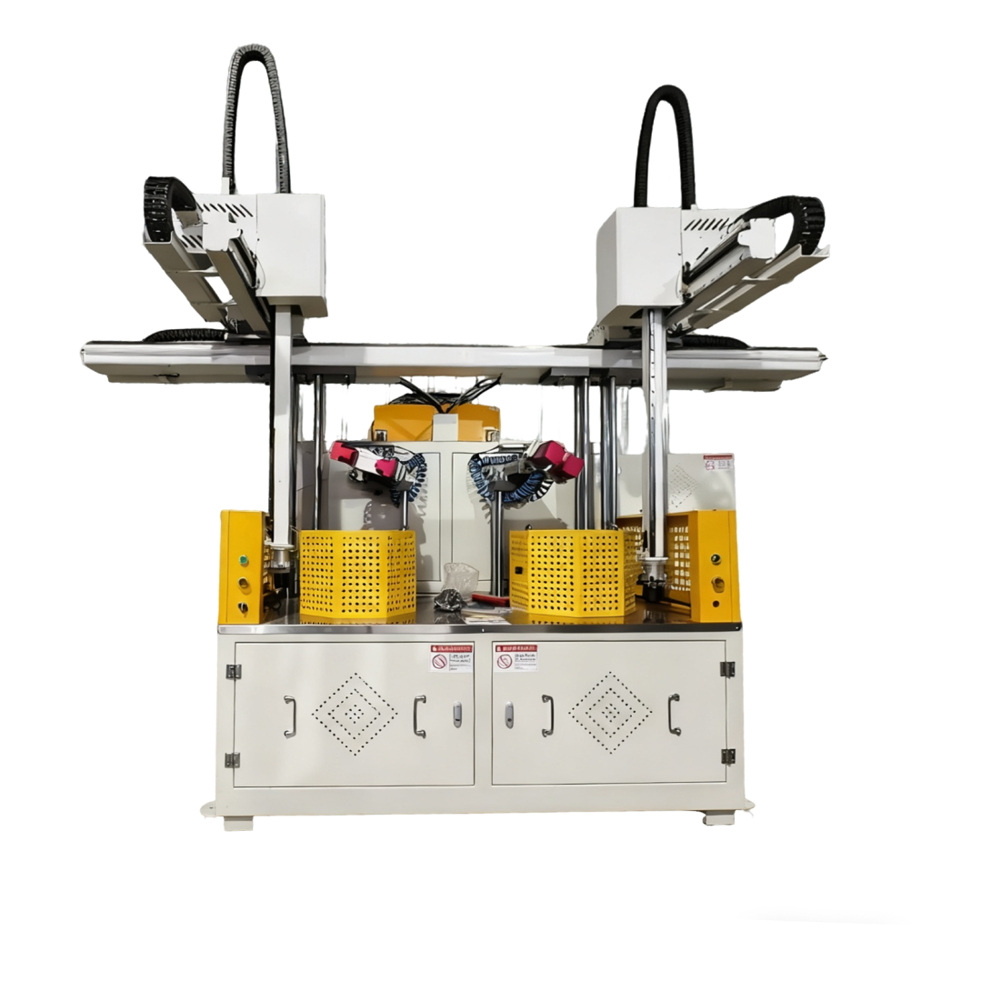 Automatic 140-pipe end forming machine.