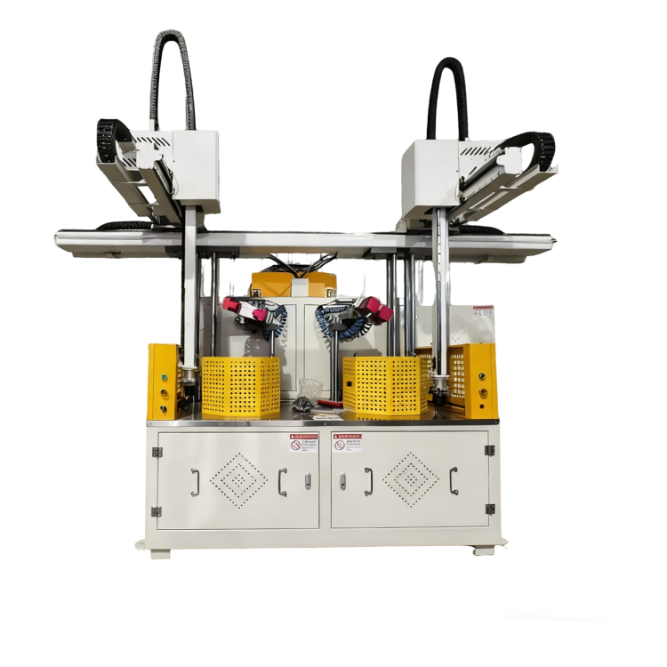 Automatic 140-pipe end forming machine.