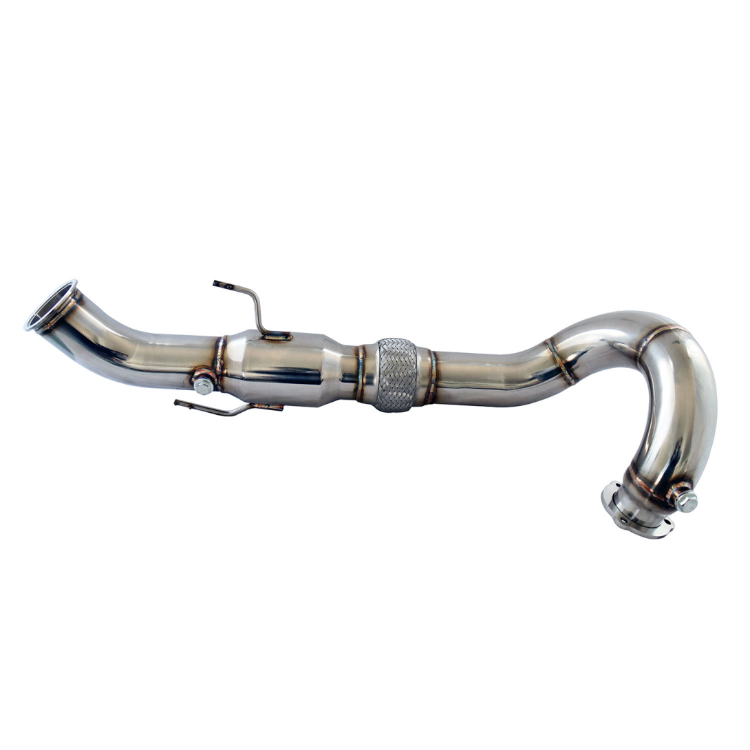 Factory 3" (76mm) 304 Stainless Steel Downpipe with High-Flow Catalytic Converter for SAAB 900 & 9-3