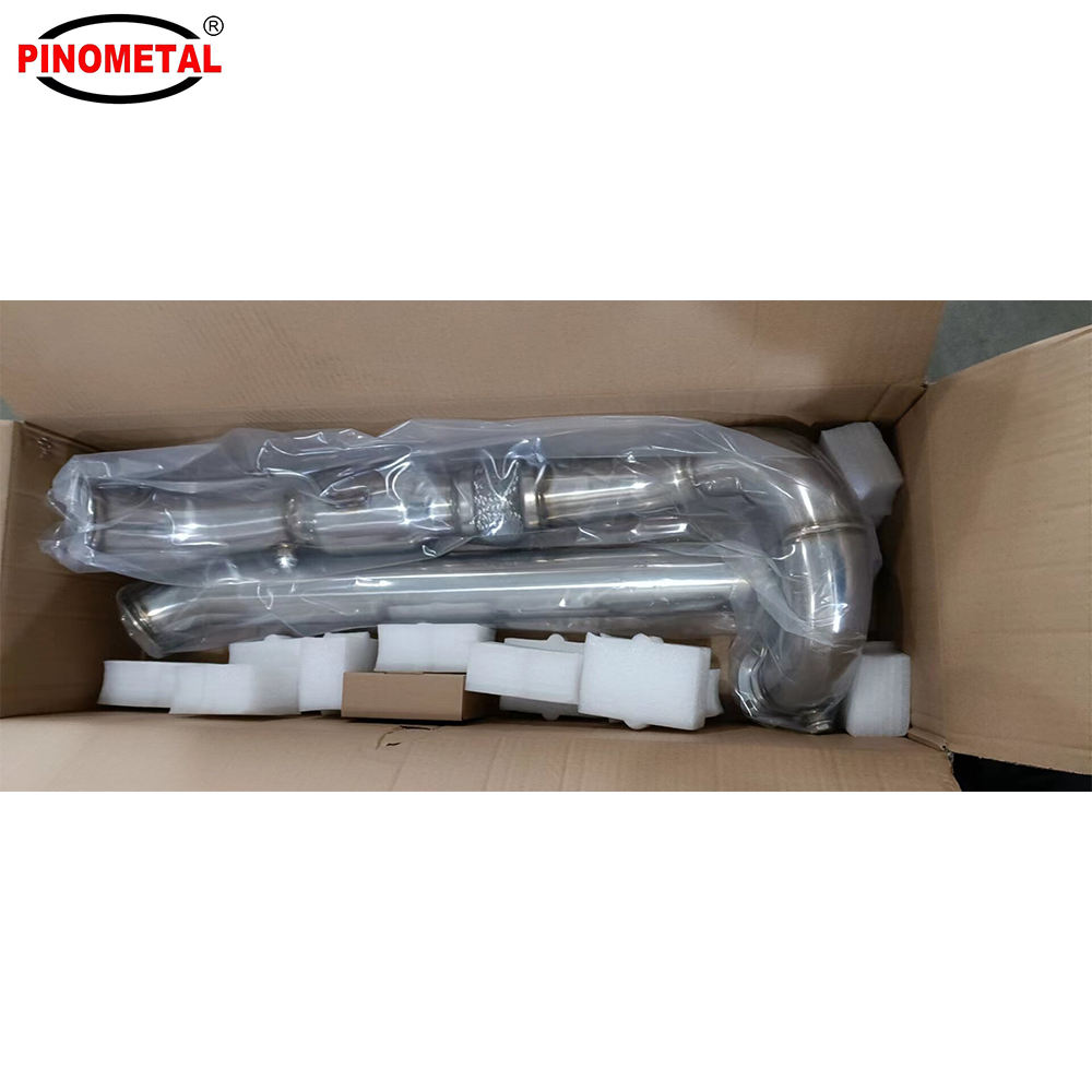 Factory 3" (76mm) 304 Stainless Steel Downpipe with High-Flow Catalytic Converter for SAAB 900 & 9-3