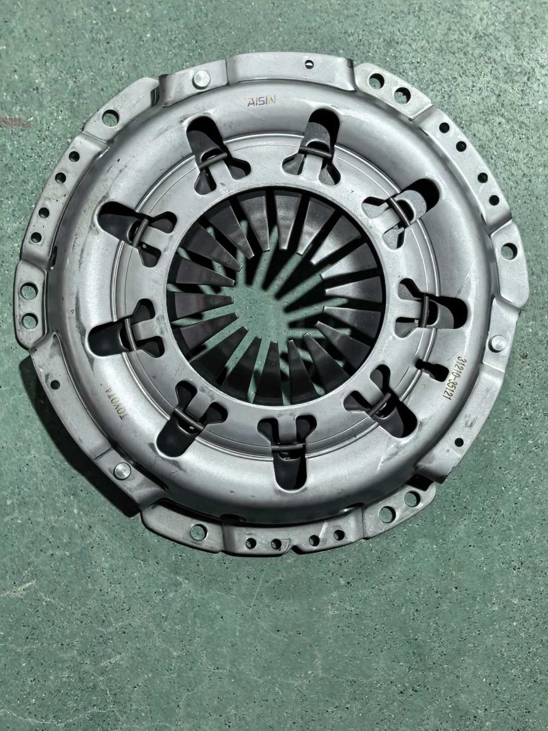 Clutch pressure plate