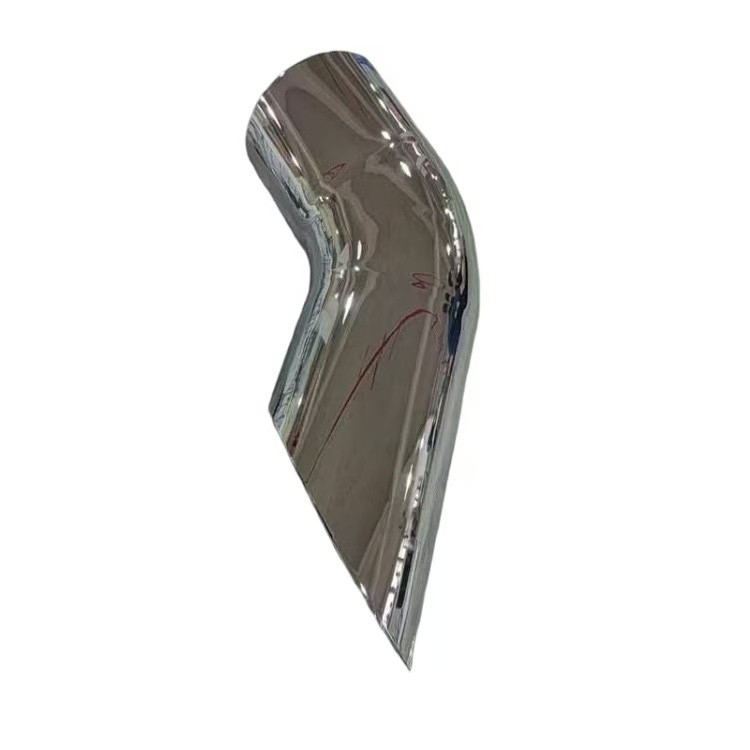 Stainless Steel Exhaust Tip Exhaust Stack Universal Angle Cut 5 Inch Chrome Exhaust Tip Automotive Replacement Part