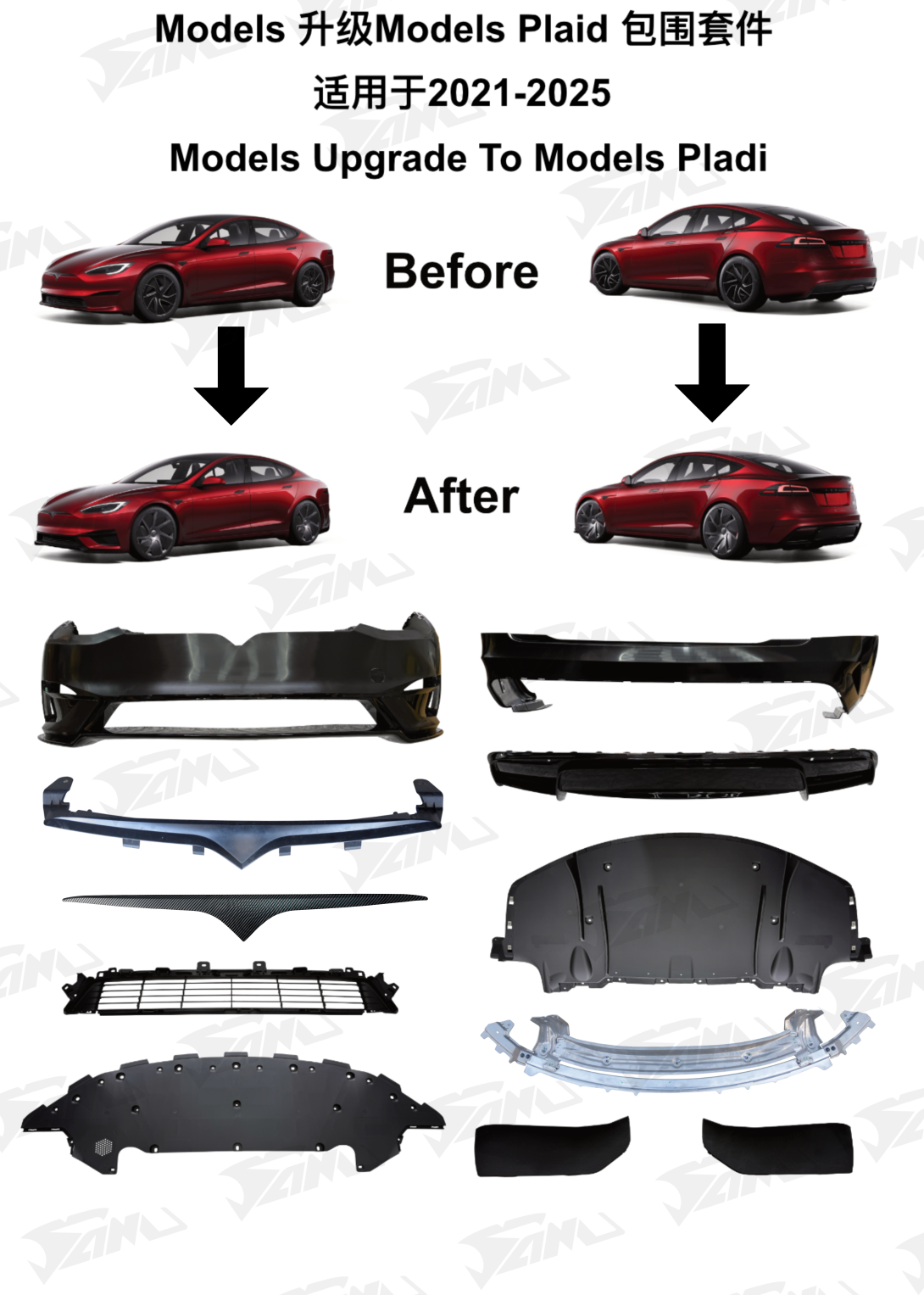 MS to MSP body kit