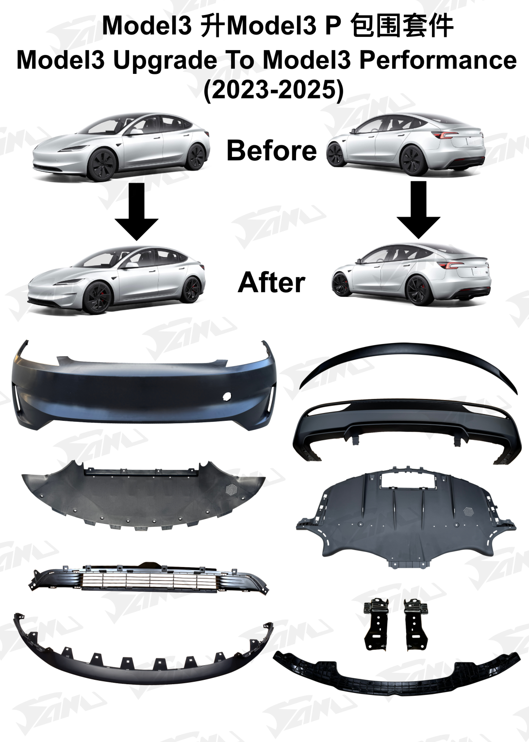 HX3 to HX3 body kit