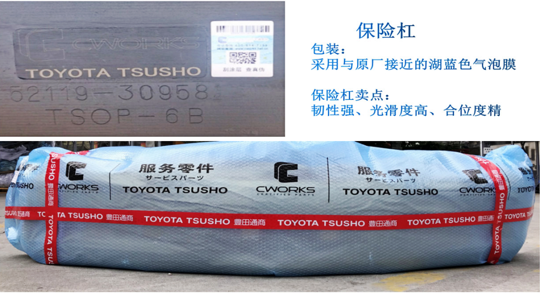 Toyota Tsusho Bumper Cover