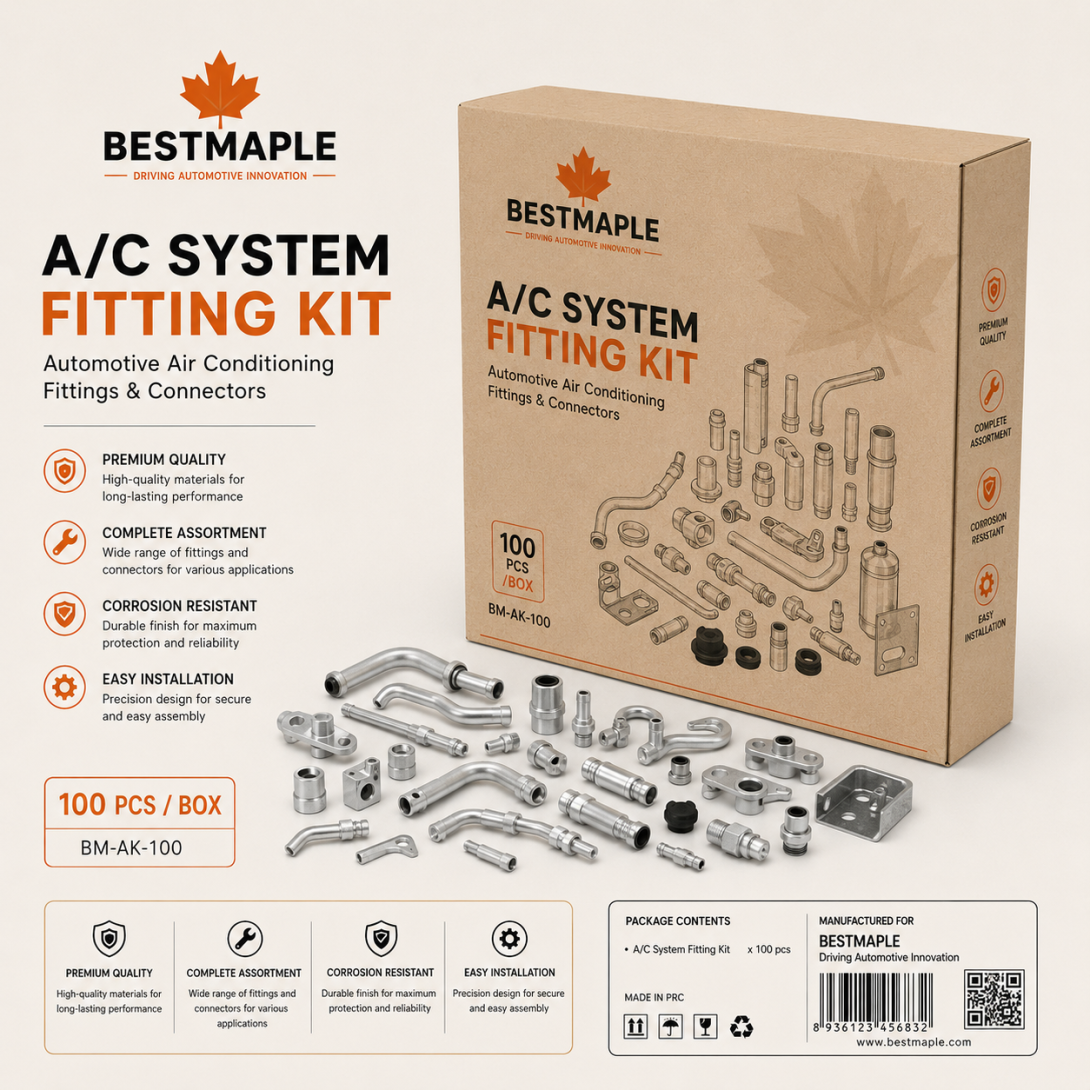 AUTOMOTIVE A/C ALUMINUM FITTINGS