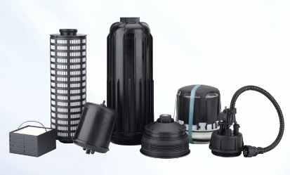 Plastic filter Assembly