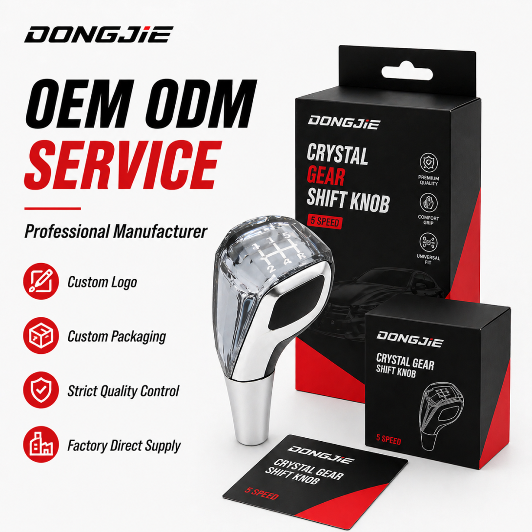 crystal gear knob