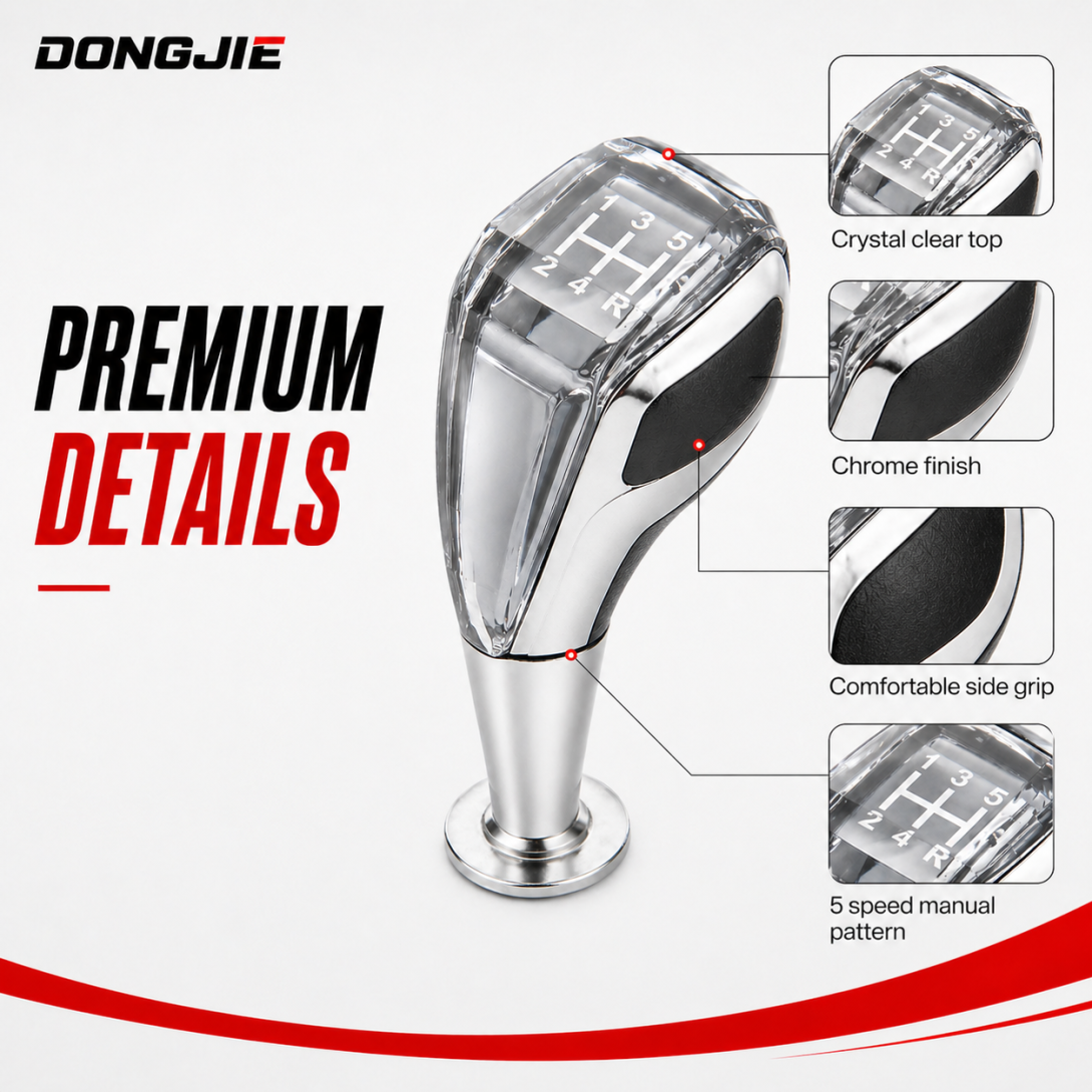 crystal gear knob