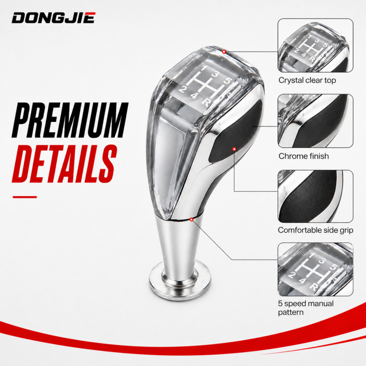 crystal gear knob