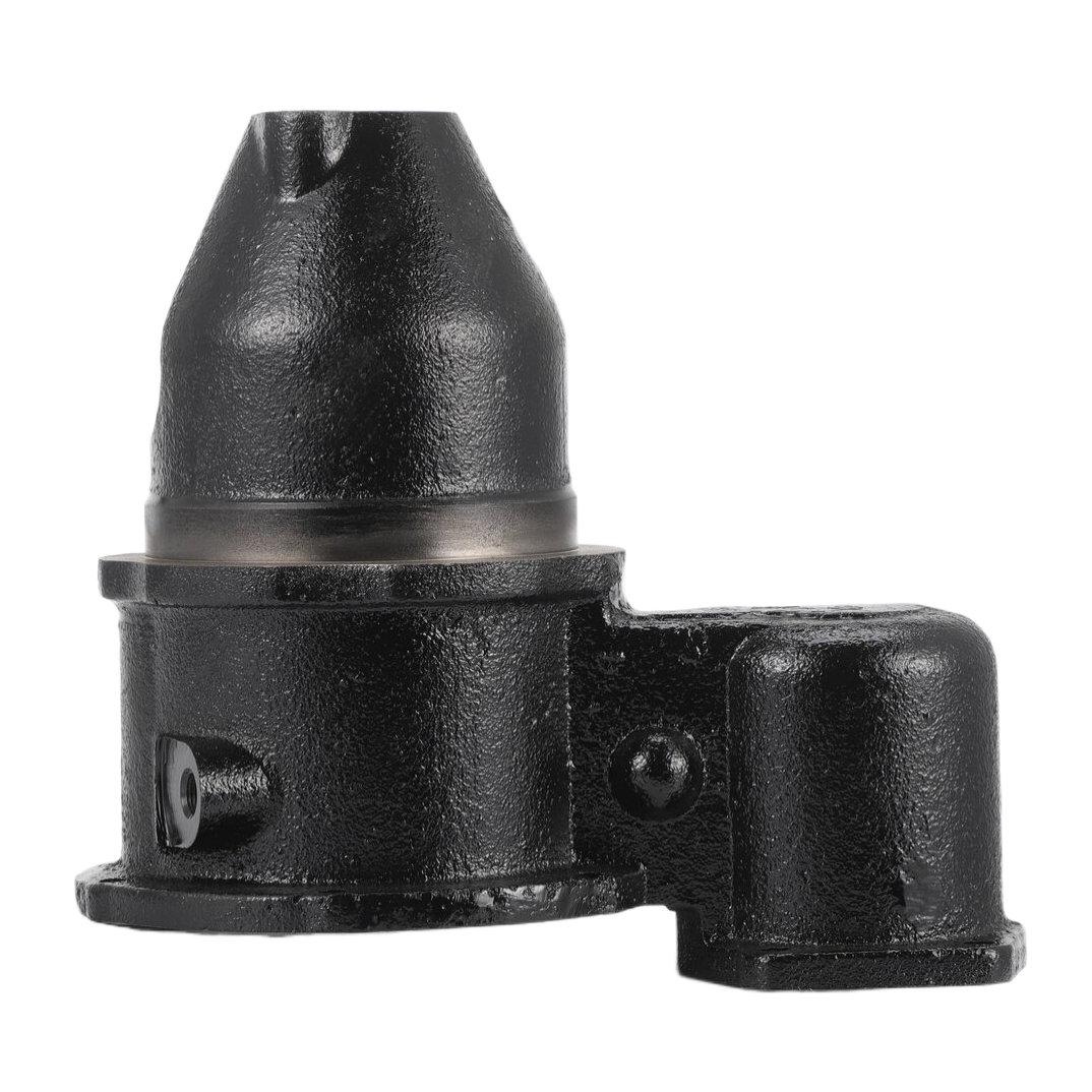 Starter motor and alternator end cover