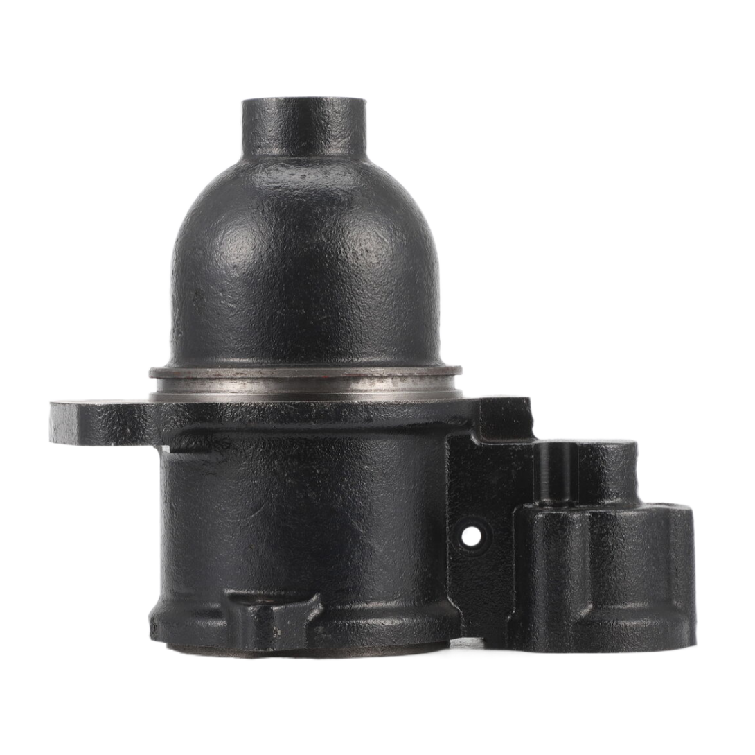 Starter motor and alternator end cover
