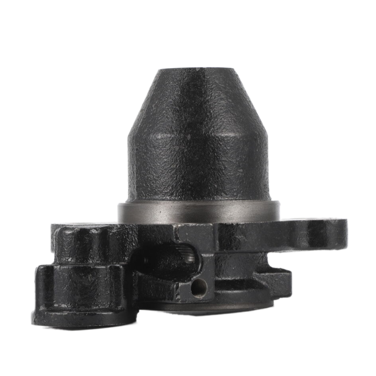 Starter motor and alternator end cover