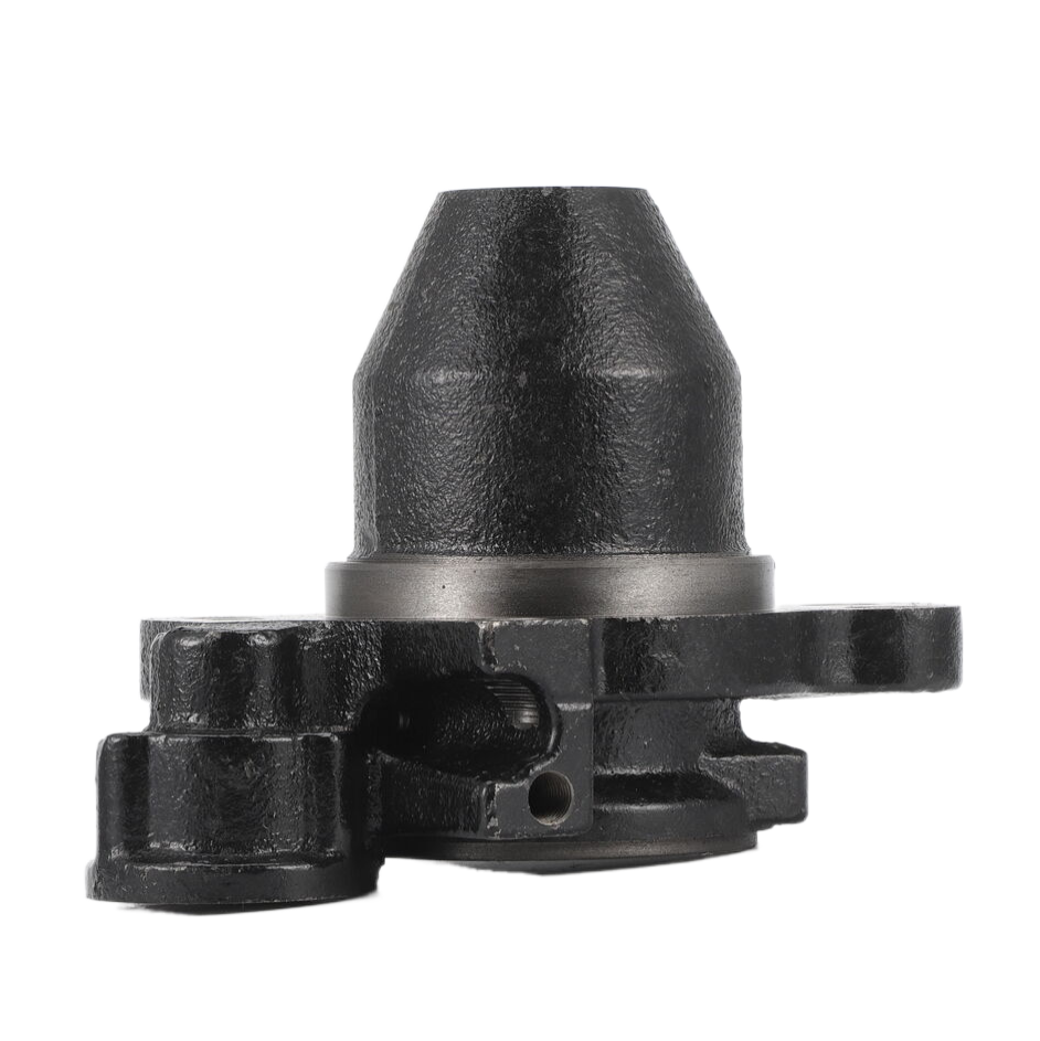 Starter motor and alternator end cover
