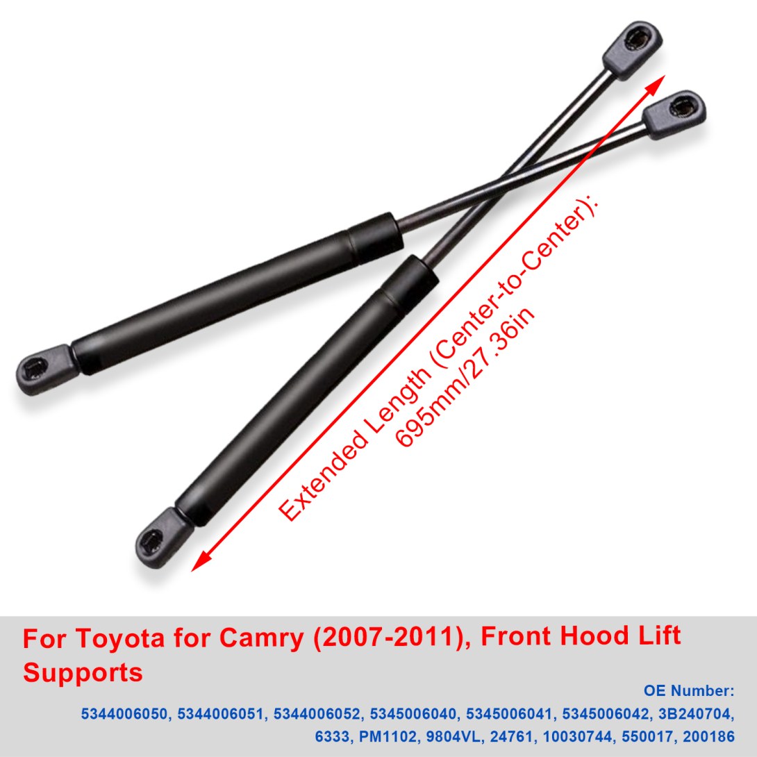 Front Hood Gas Struts for Toyata Camry