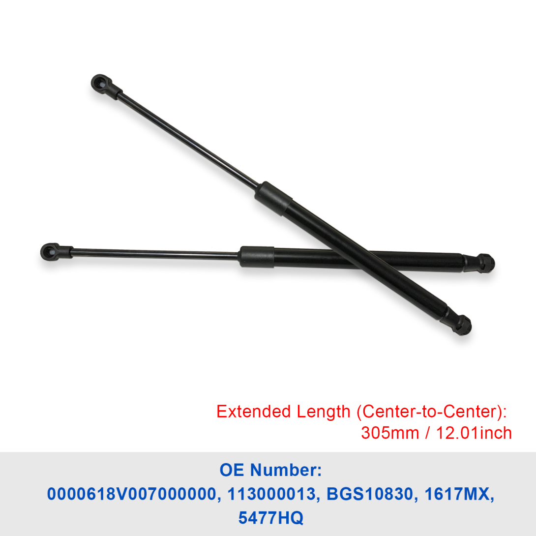 Window Glass Gas Struts for Smart Fortwo City 450 Coupe